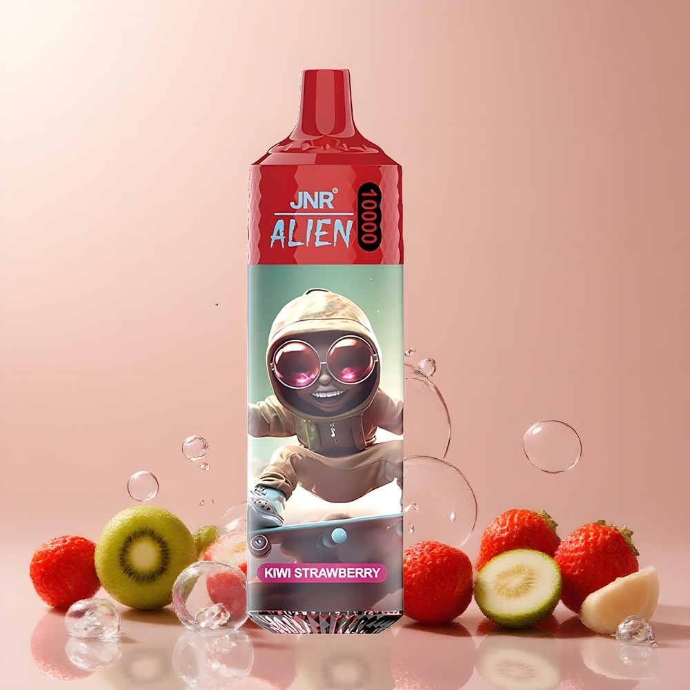 JNR Alien 10000 Puffs grossister Sverige med 850mAh batteri 12 Ohm Mesh Coil  RGB-belysning