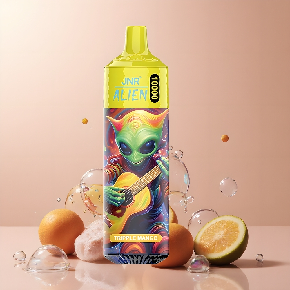 JNR Alien 10000 Puffs – 850mAh Battery 20ml E-liquid RGB-belysning – grossister Sverige
