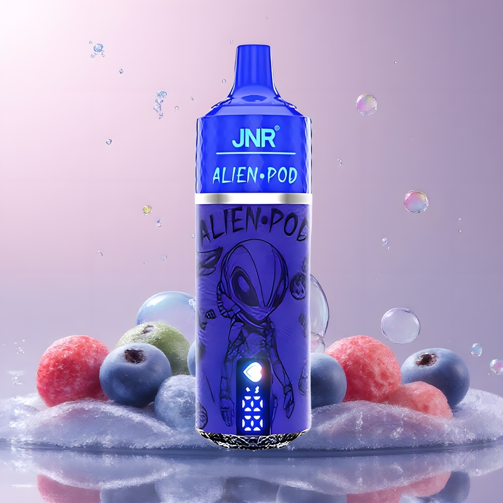JNR Alien Pod 13000 Puffs Grossister Sverige - 20ml E-liquid 850mAh Battery Type-C Laddning Mesh Core