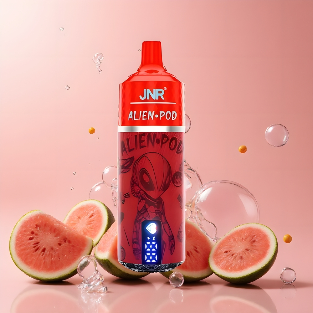 JNR Alien Pod 13000 Puffs POD MOD med Mesh Core 20ml E-liquid  Type-C Quick Charge för grossister Sverige