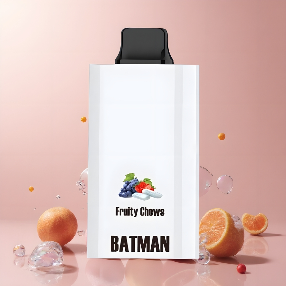 JNR BATMAN 11000 Puffs 850mAh 20ml Dual Mesh Coil Type-C Grossister Sverige Fruktiga tuggbitar