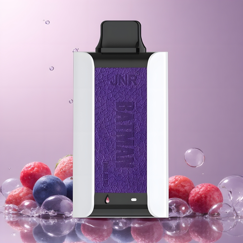 JNR BATMAN 11000 Puffs 850mAh 20ml Dual Mesh Coil Type-C grossister Sverige Blåbär och tranbär