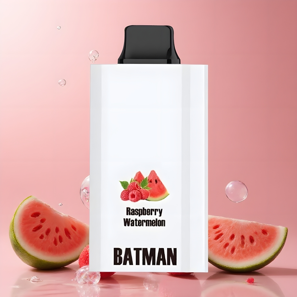 JNR BATMAN 11000 Puffs 850mAh 20ml Dual Mesh Coil Type-C grossister Sverige Hallon och vattenmelon