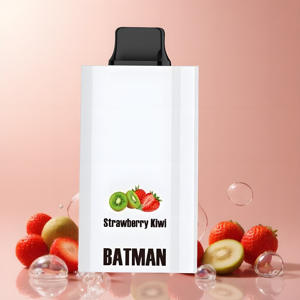 JNR BATMAN 11000 Puffs 850mAh 20ml Dual Mesh Coil Type-C grossister Sverige Jordgubb och kiwi