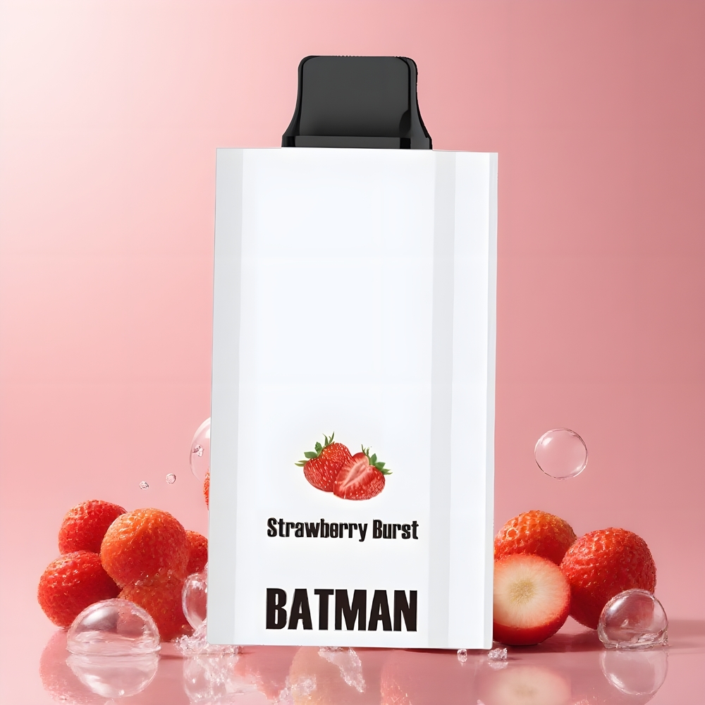 JNR BATMAN 11000 Puffs 850mAh 20ml Dual Mesh Coil Type-C grossister Sverige Jordgubbsexplosion