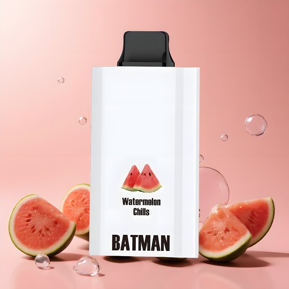 JNR BATMAN 11000 Puffs 850mAh 20ml Dual Mesh Coil Type-C grossister Sverige Vattenmelonchili