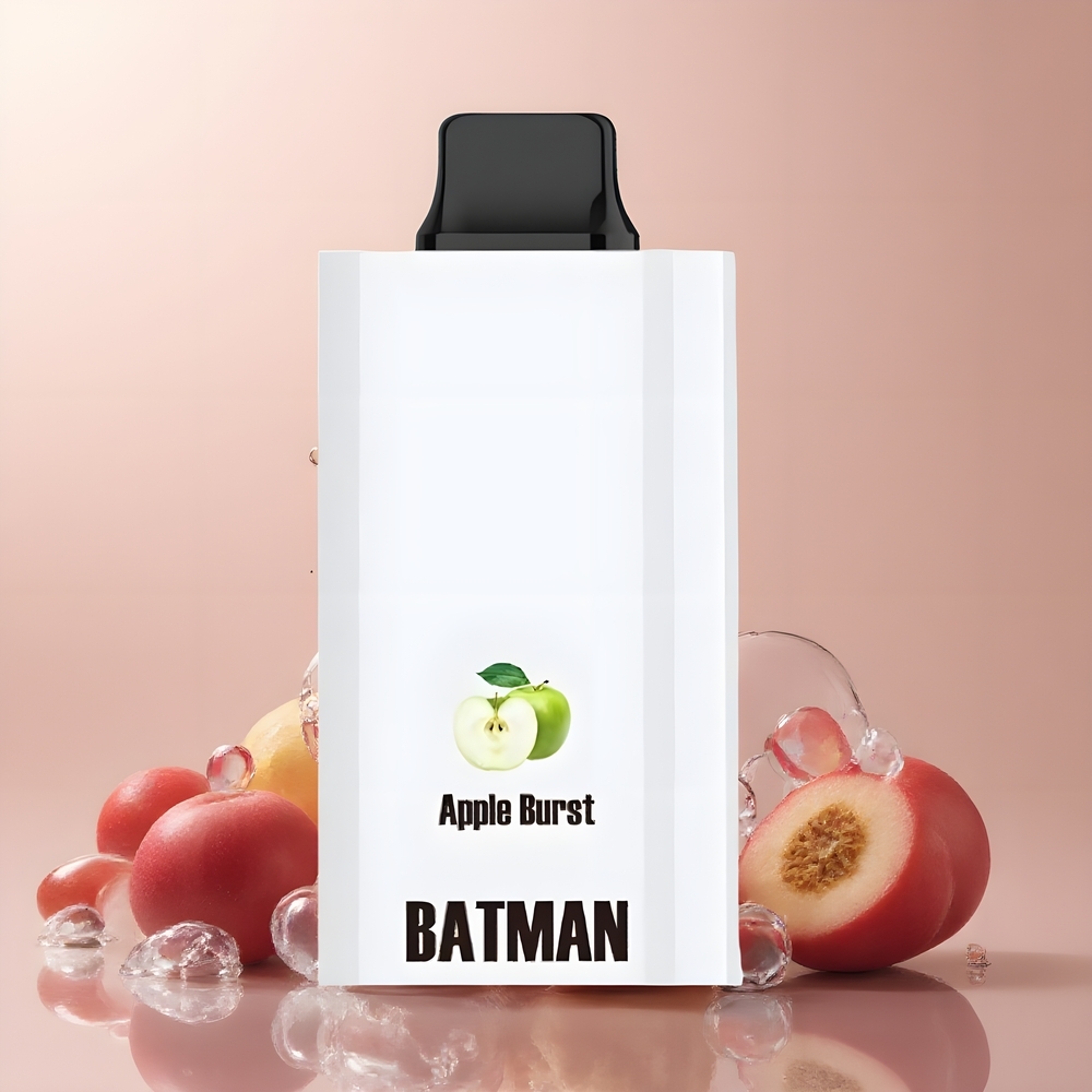 JNR BATMAN 11000 Puffs 850mAh 20ml Dual Mesh Coil Type-C grossister Sverige Äppelexplosion