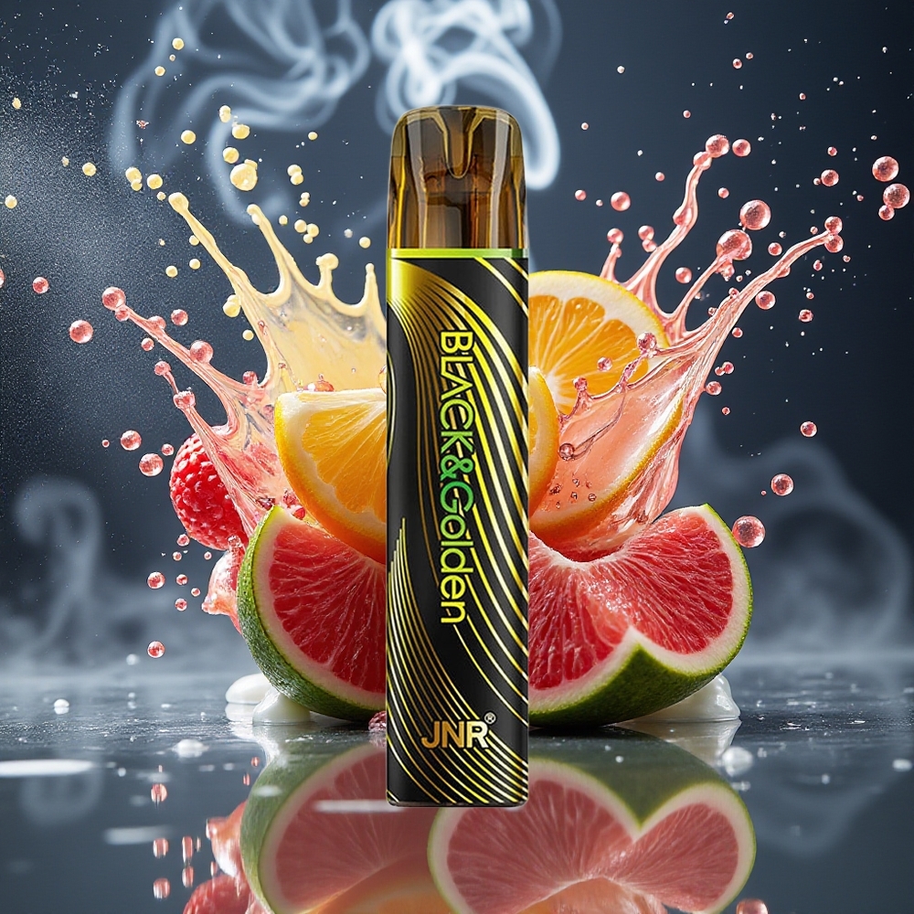 JNR BlackGolden 800 Puffs 2ml 550mAh Disposable Vape Grossister Sverige