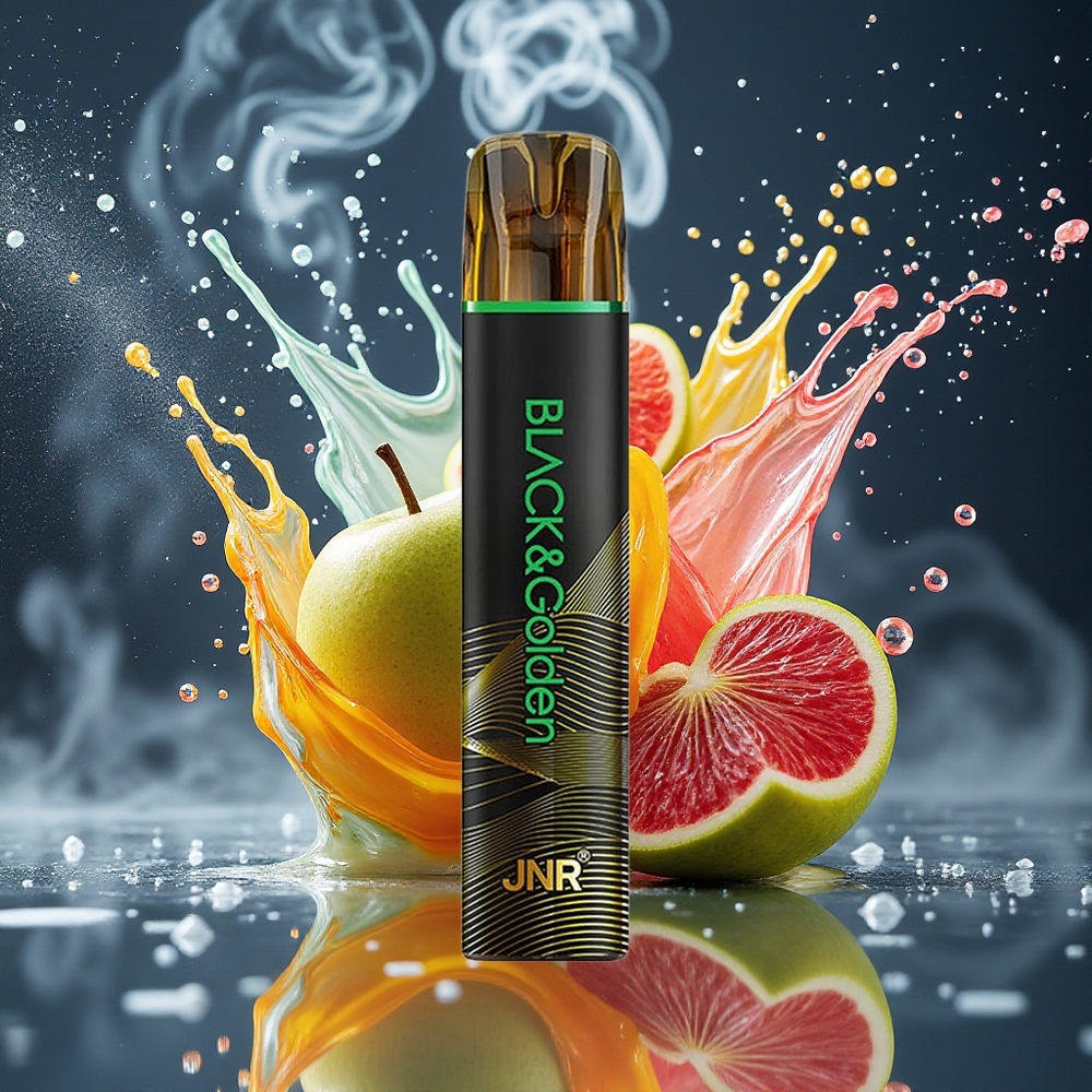 JNR BlackGolden 800 Puffs 2ml 550mAh TPD-certifierad Engångsvape Grossister Sverige