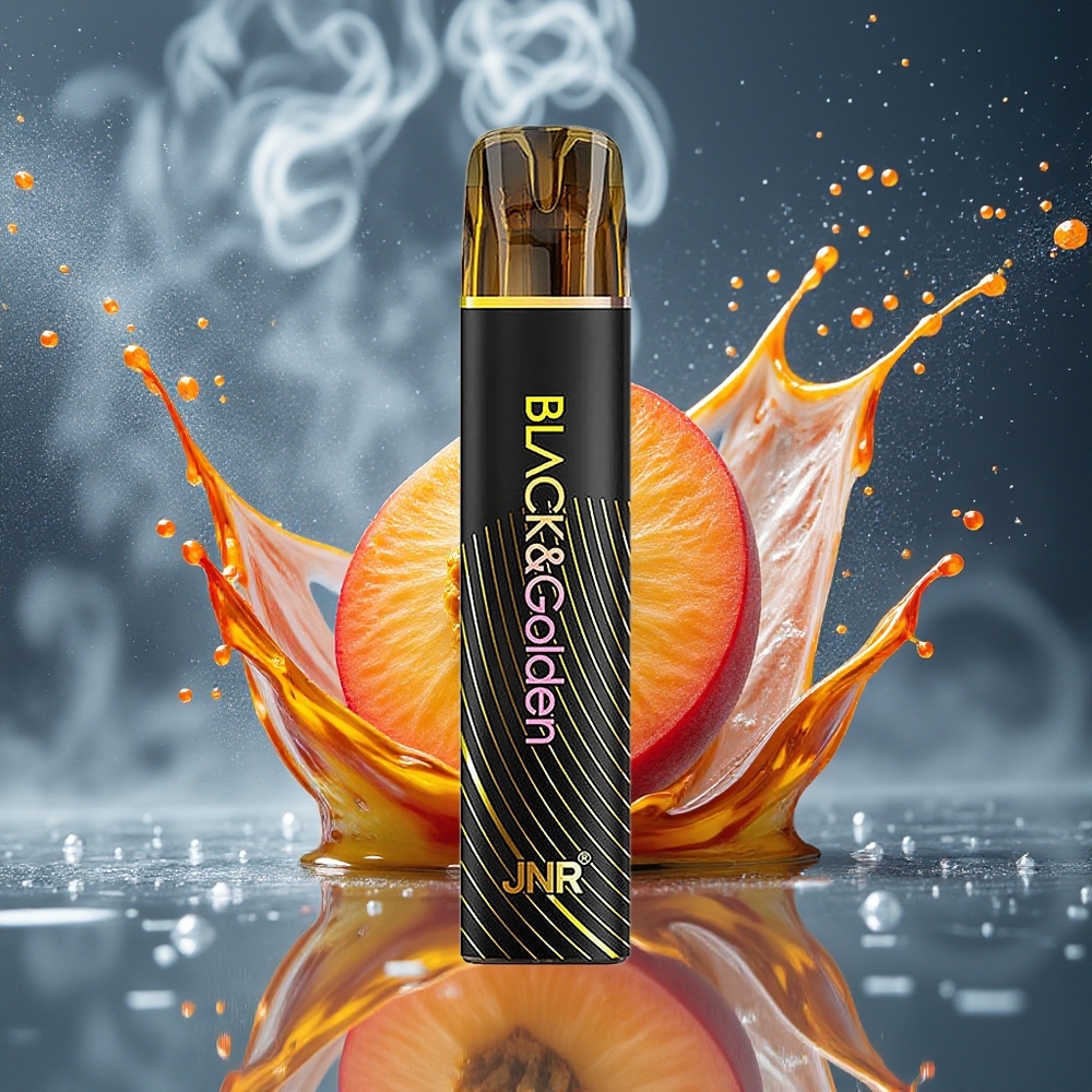 JNR BlackGolden 800 Puffs 2ml E-Liquid 550mAh TPD-certifierad engångs vape grossister Sverige