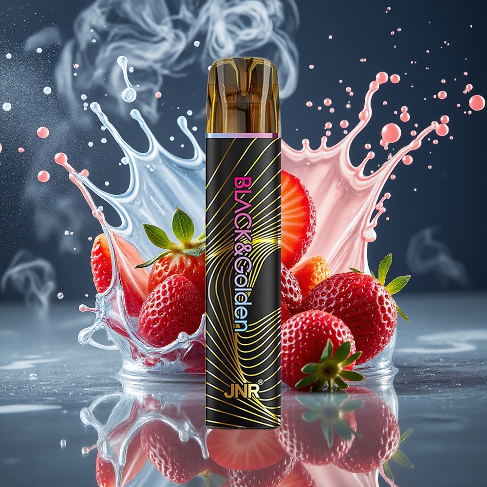 JNR BlackGolden 800 Puffs 550mAh 2ml Disposable Vape TPD-certifierad 2 Nikotin grossister Sverige