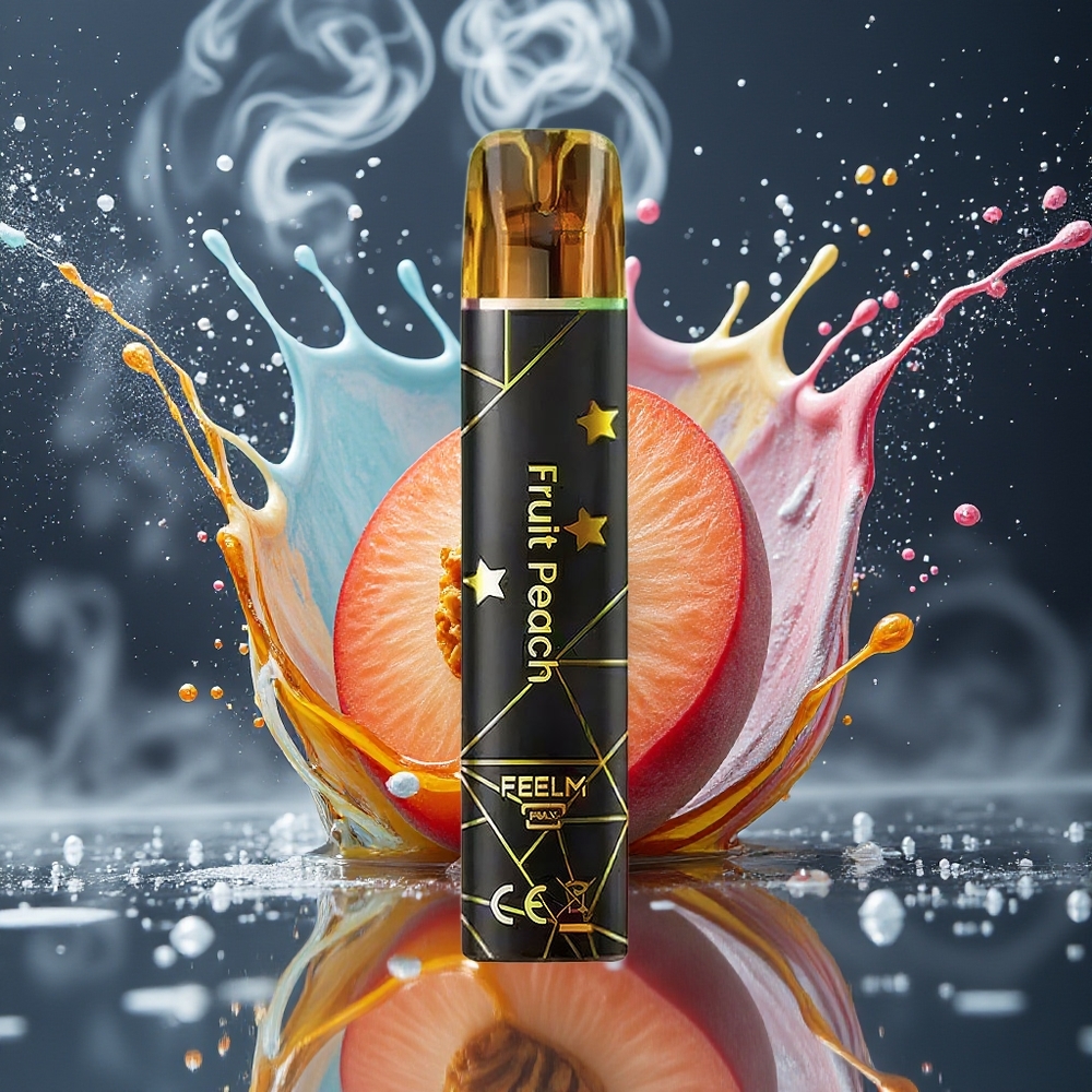 JNR BlackGolden 800 Puffs 550mAh 2ml TPD-certifierad Disposable Vape Grossister Sverige Fruktpersika