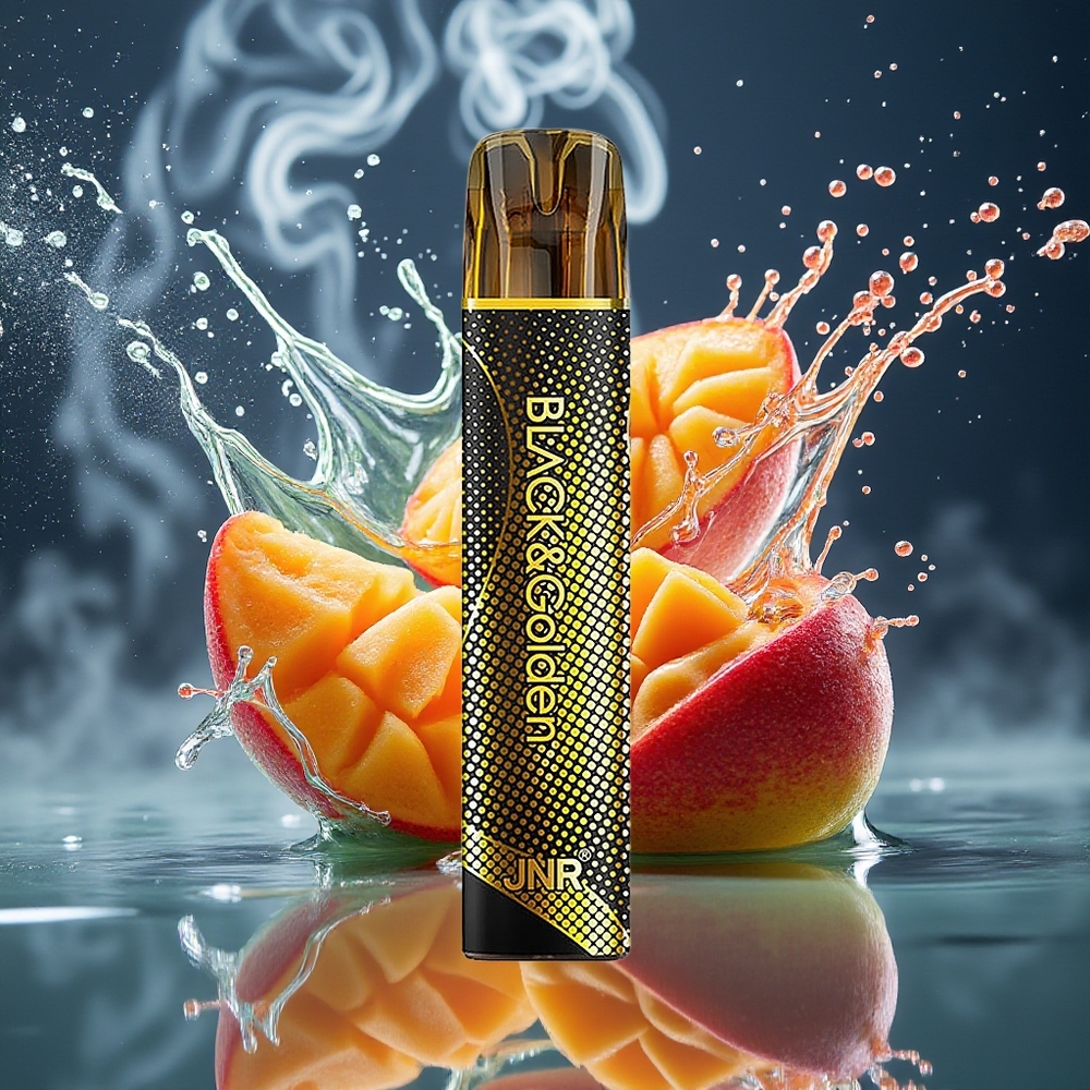 JNR BlackGolden 800 Puffs 550mAh 2ml TPD-certifierad Engångs Vape Grossister Sverige