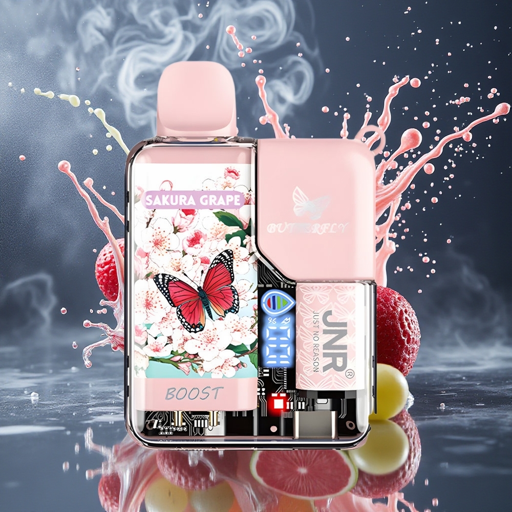 JNR Butterfly 8500 Puffs 15ml 1200mAh Mesh Coil Grossister Sverige