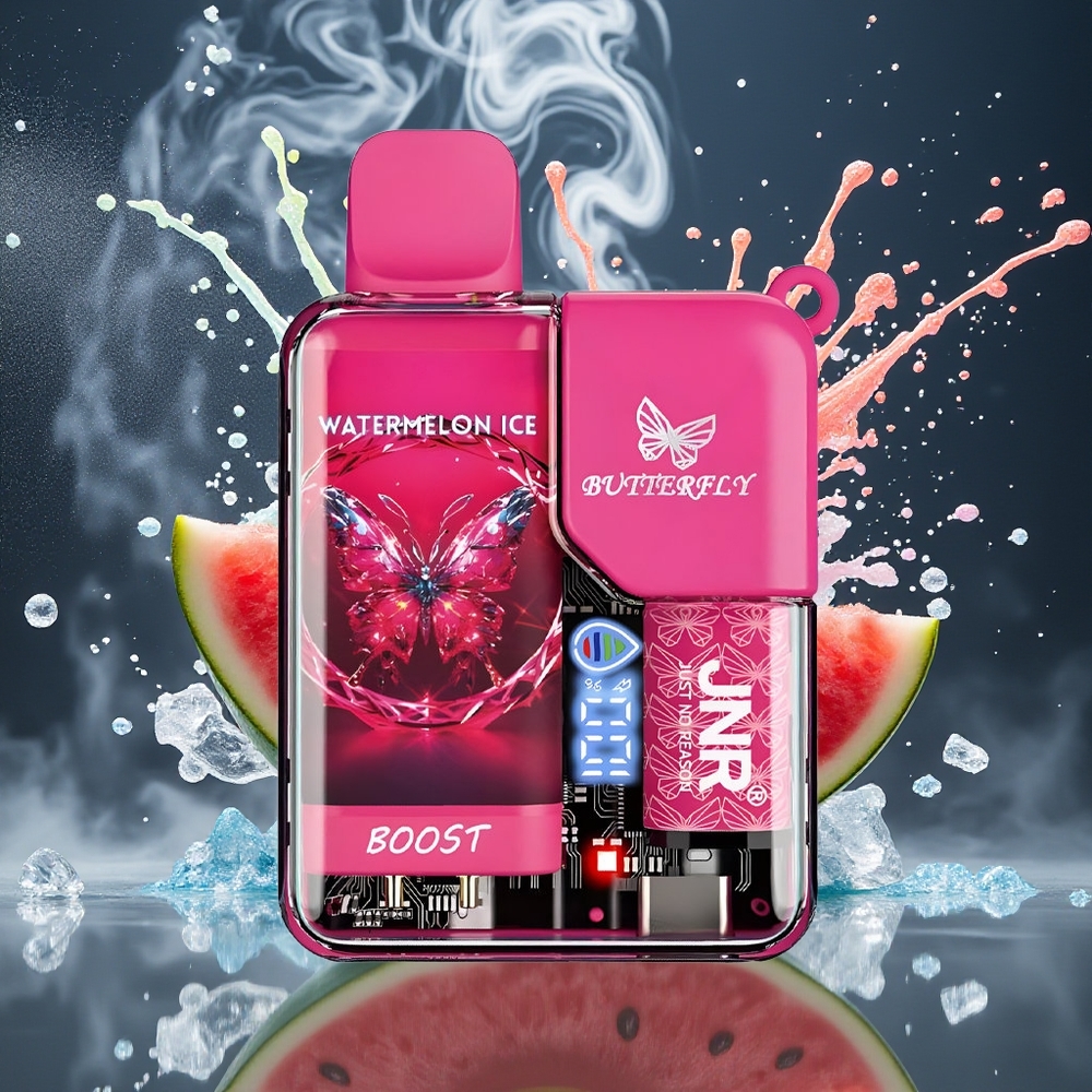 JNR Butterfly 8500 Puffs Grossister Sverige Disposable Vape med 1200mAh Batteri 15ml e-Liquid  Digital Display