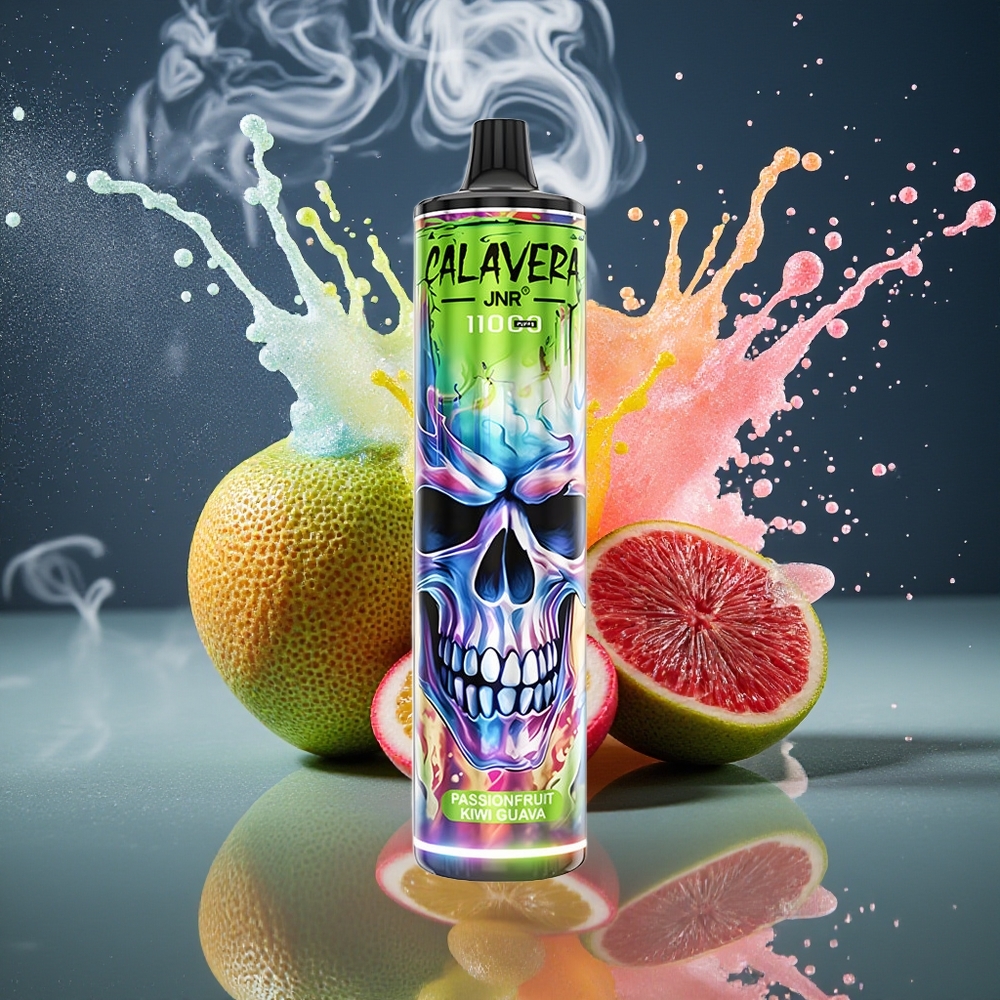 JNR Calavera 11000 Puffs Disposable Vape Grossister Sverige – 21ml E-Liquid 850 mAh Type-C 10ohm Mesh 0/2/5 Nikotin