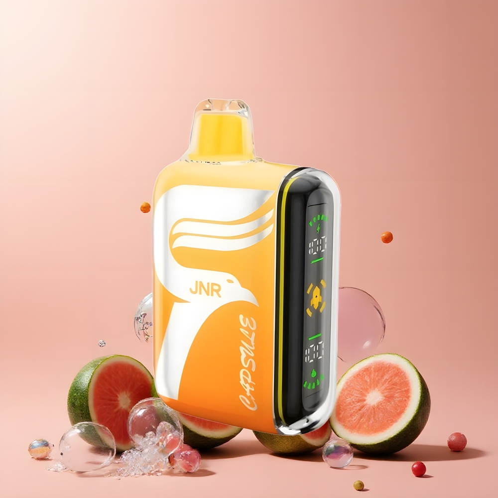 JNR Capsule 15000 Puffs grossister Sverige – 850mAh Batteri 20ml E-vätska Dual Mesh Coil Smart LED Display