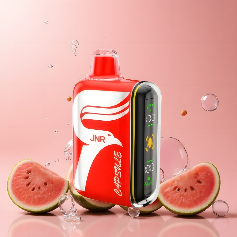 JNR Capsule 15000 Puffs grossister Sverige – 850mAh batteri 20ml e-vätska Dual Mesh Coil Smart LED Display Boost Mode Type-C Laddning