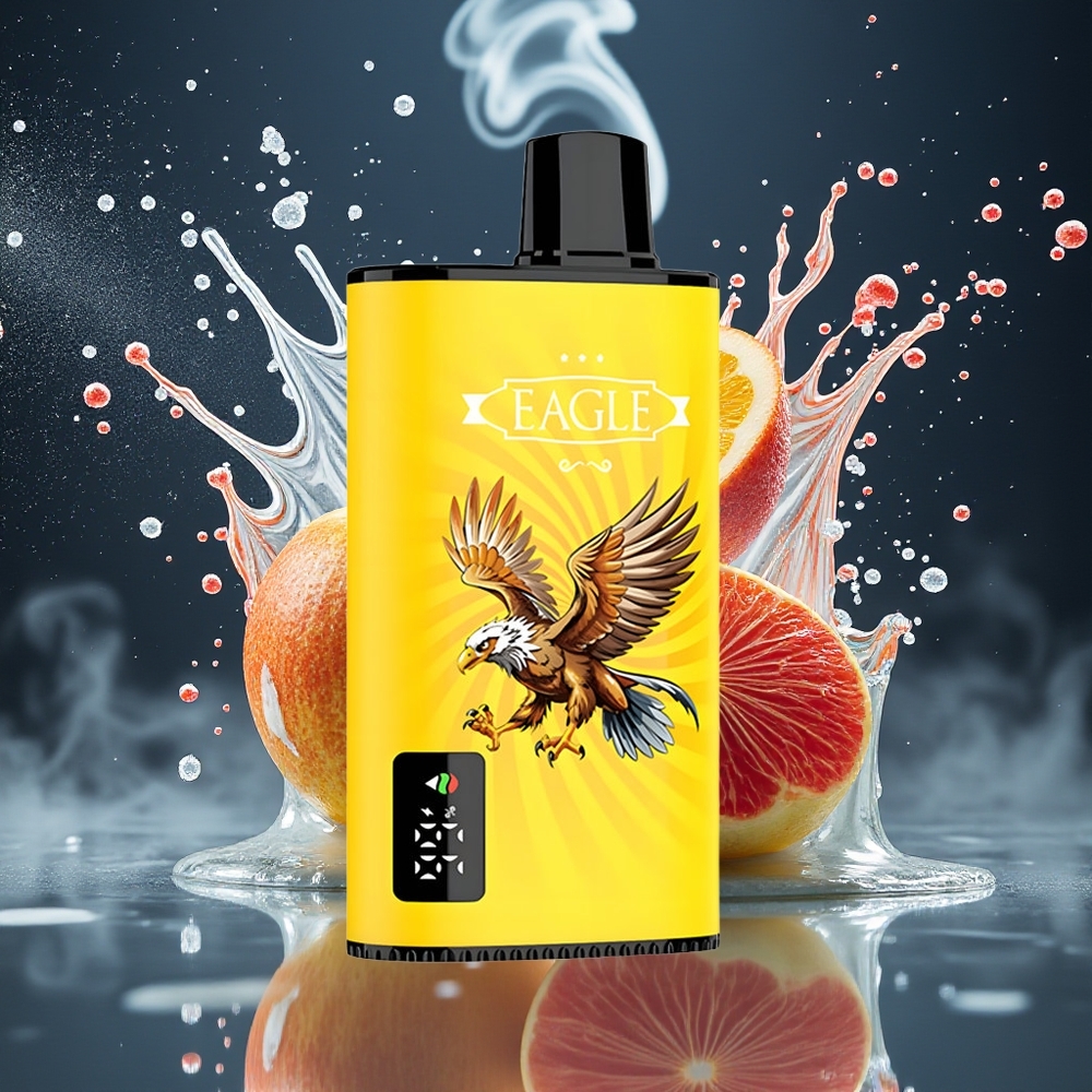 JNR EAGLE Smart 23000 Puffs Disposable Vape med Digital Skärm 750mAh Batteri  Justerbar Luftflöde – Grossister Sverige
