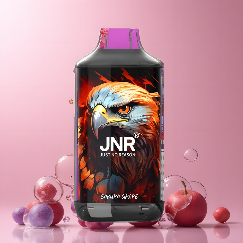 JNR Falcon 16000 Puffs - 22ml E-liquid  850 mAh Battery - Dual Mesh Coil - Smart LED Display - Grossister Sverige
