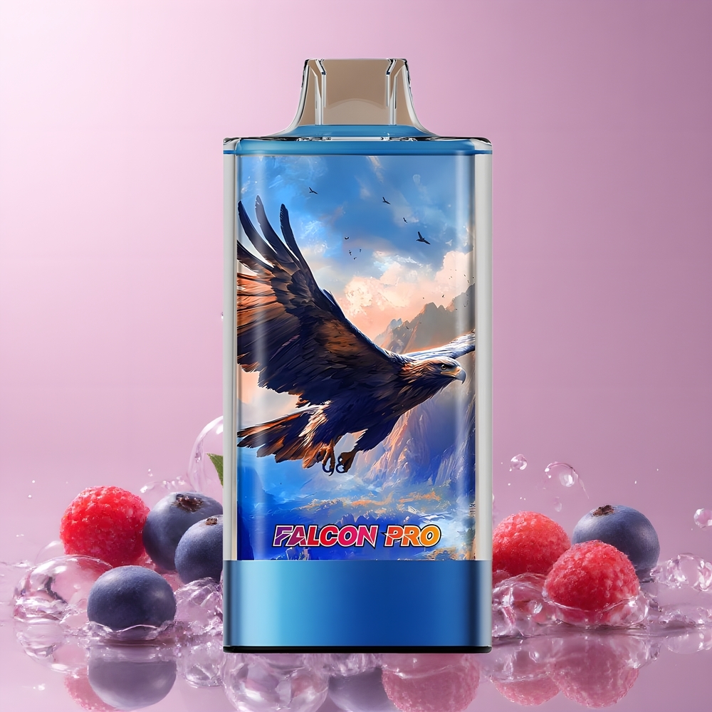 JNR Falcon Pro 28000 Disposable Vape Grossister Sverige – 30ml 28000 Puffar 5 Nikotin Smart Display USB Type-C