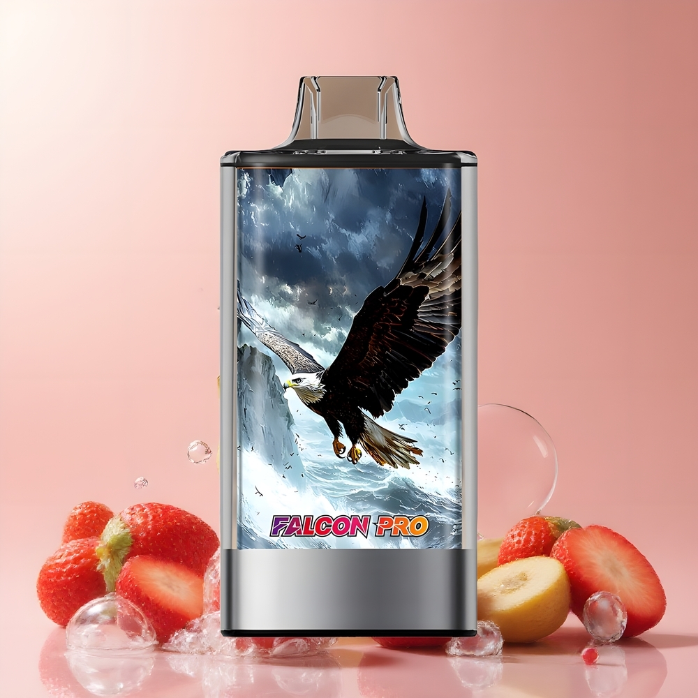 JNR Falcon Pro 28000 Disposable Vape grossister Sverige – 30ml 950mAh 28000 puff 5 nikotin Smart Display Dual Mesh Coil