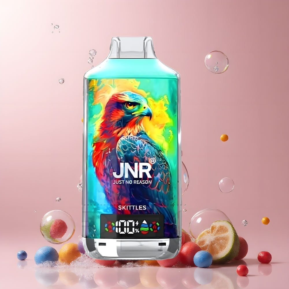 JNR Falcon X 18000 Puffs Grossister Sverige – 750mAh Battery 24ml E-liquid Dual Mesh Coil Type-C Laddning