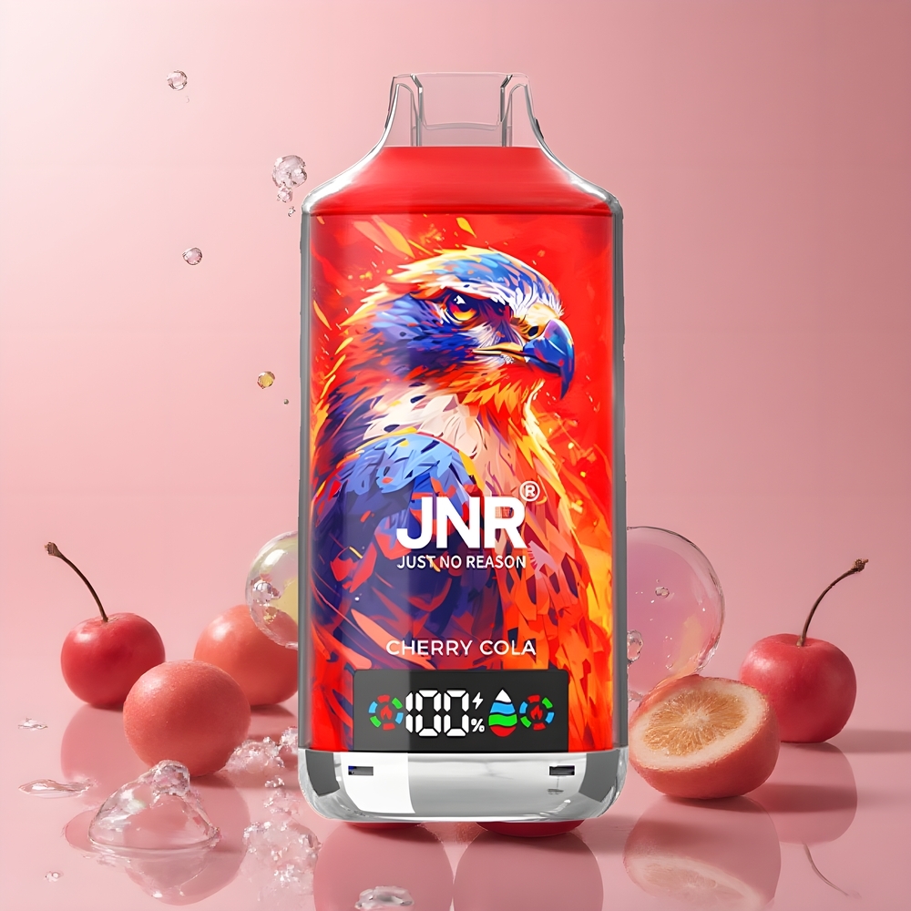 JNR Falcon X 18000 Puffs – 24ml E-liquid 750mAh Battery Digital Display Type-C Laddning – grossister Sverige