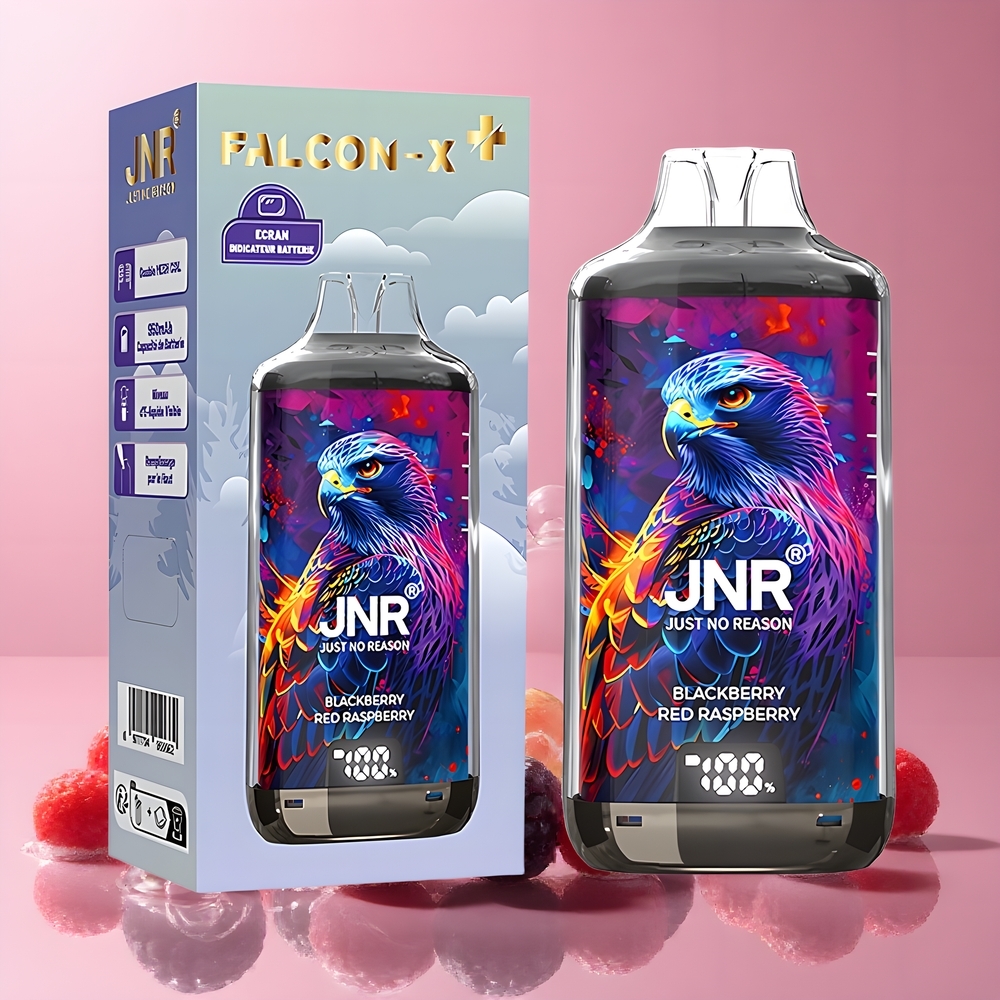 JNR Falcon X⁺ 28000 Disposable Vape 28000 Puffar 950mAh Batteri Justerbar Luftflöde grossister Sverige