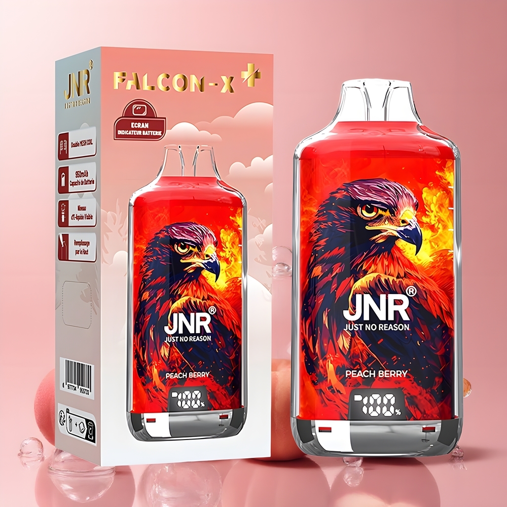 JNR Falcon X⁺ 28000 Grossister Sverige med 950mAh batteri Justerbar Luftflöde  2 Nikotin