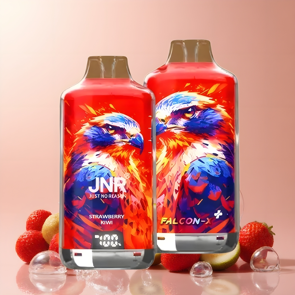 JNR Falcon X⁺ 28000 Grossister Sverige – 28000 Puffar 950mAh 12 ohm Dual Mesh Coil Justerbar Luftflöde