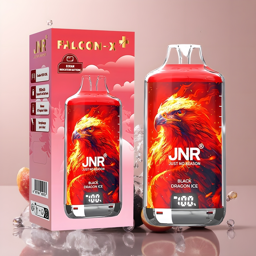 JNR Falcon X⁺ 28000 Grossister Sverige – 950mAh Batteri Justerbar Luftflöde 2 Nikotin