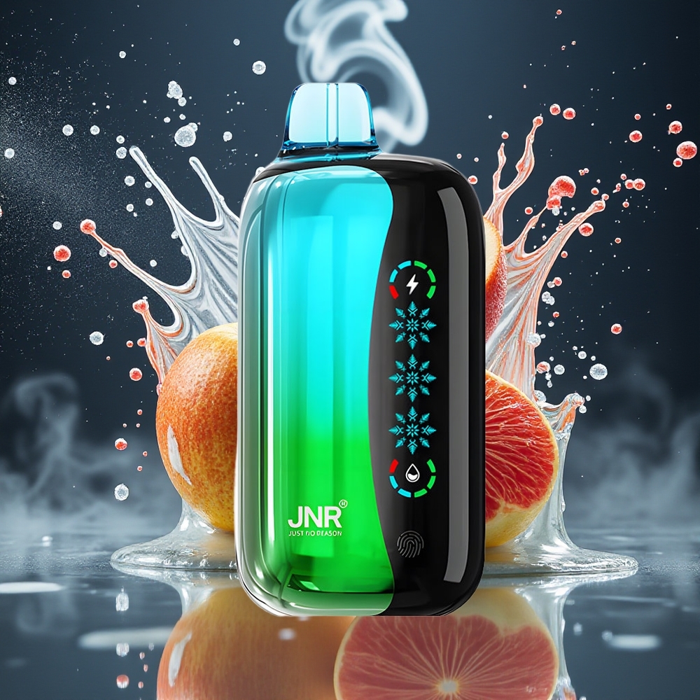JNR Flex Ice 21000 Puffs Grossister Sverige – Justerbar Kyla 26ml E-vätska 12 Ohm Dual Mesh 1000mAh Batteri Type-C-laddning