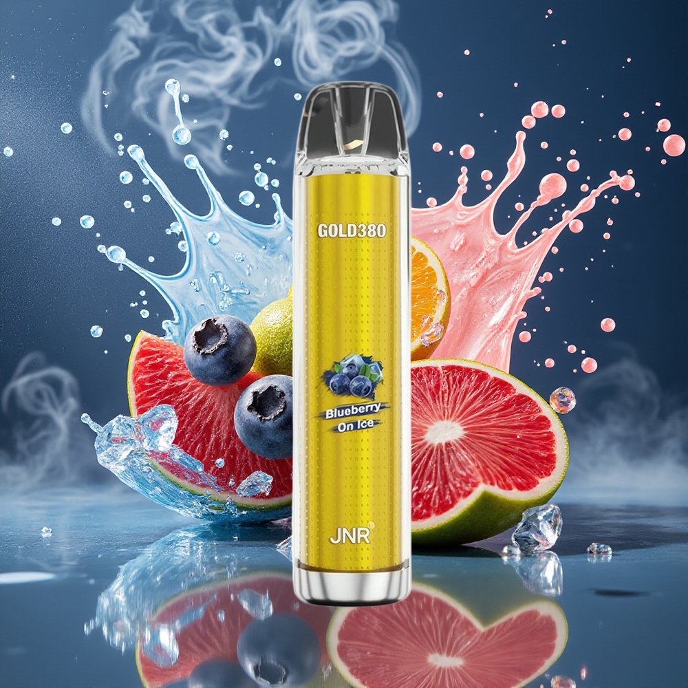 JNR Glod380 6000 Puffs 13ml 1500mAh Disposable Vape grossister Sverige Blåbär på Is