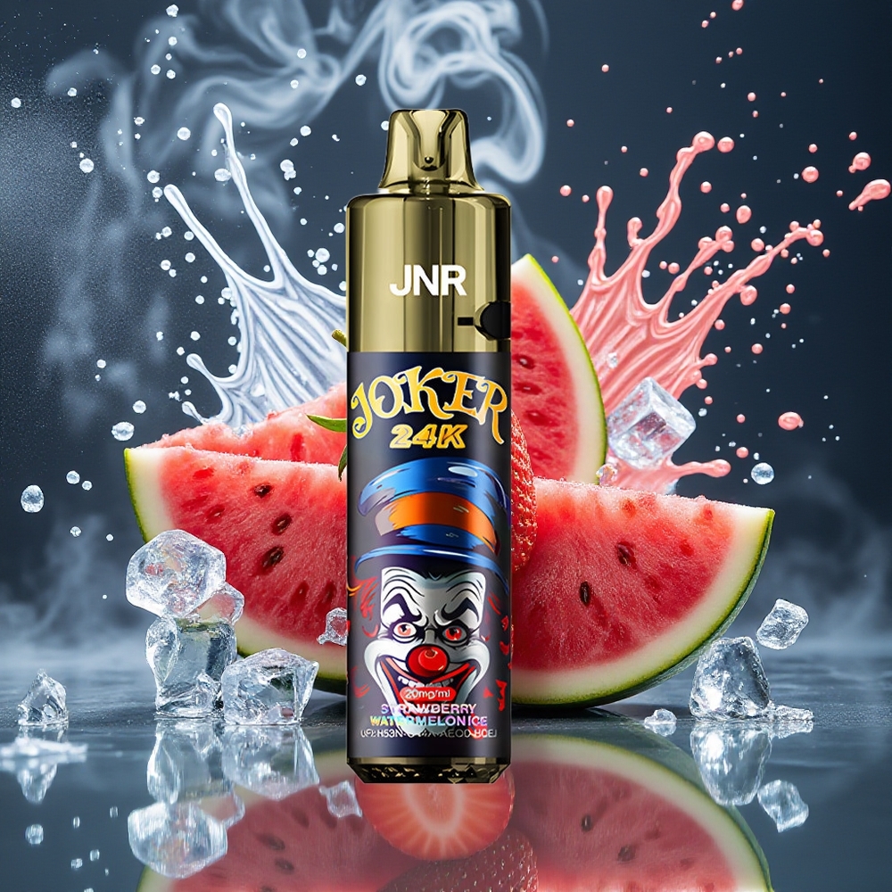 JNR Joker 24K Puffs Disposable Vape Grossister Sverige – 24000 Puffar 2+10ml Fyllningsbar Pod 800mAh Batteri Typ-C-laddning