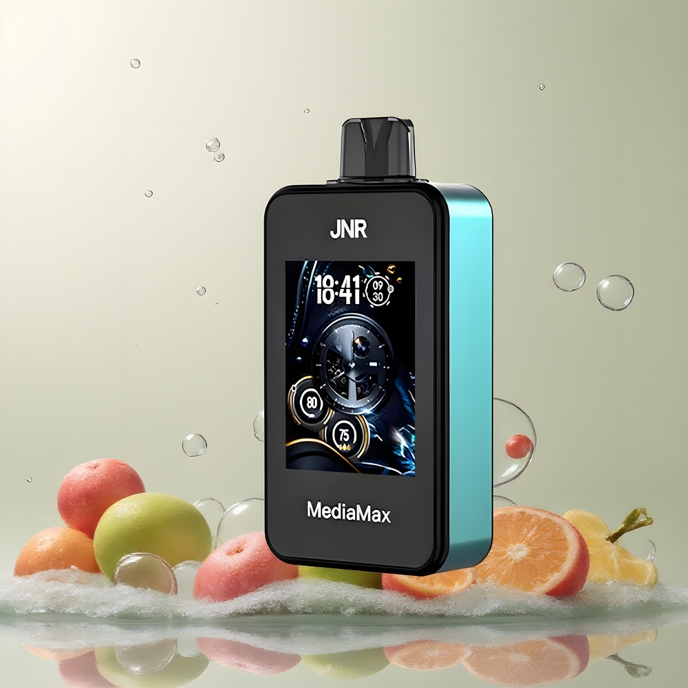 JNR MediaMax 40000 Puffs grossister Sverige med 21mL e-vätska 1000mAh batteri  Type-C Quick Charge