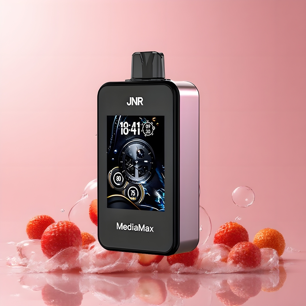 JNR MediaMax 40000 Puffs grossister Sverige med 21mL e-vätska 1000mAh batteri  Type-C Quick Charge