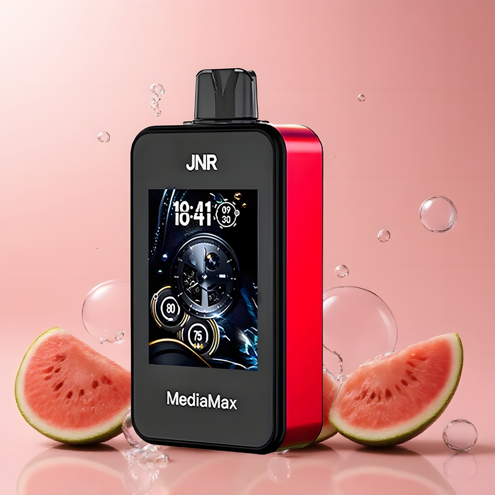 JNR MediaMax 40000 Puffs grossister Sverige med 21mL e-vätska 1000mAh batteri  Type-C Quick Charge