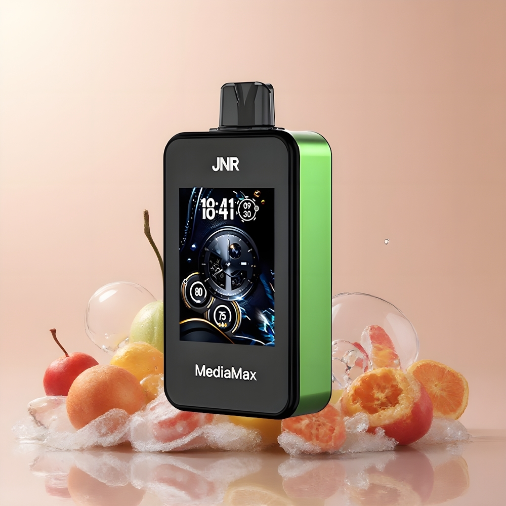 JNR MediaMax 40000 Puffs grossister Sverige – 21mL E-liquid 1000mAh Batteri Dual Mesh Coil Type-C Laddning