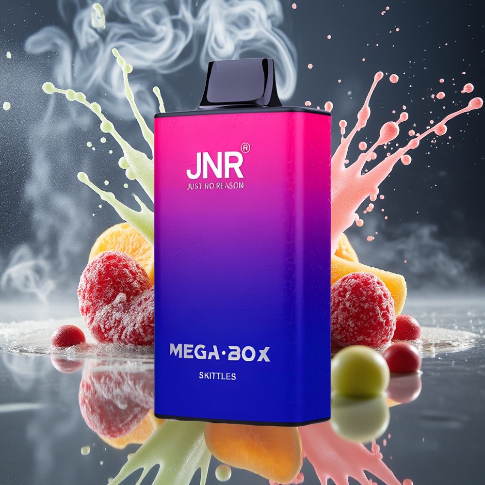 JNR Mega Box 25000 Puffs 30ml 850mAh Grossister Sverige Disposable Vape Skittles
