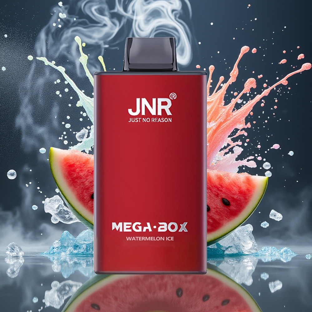 JNR Mega Box 25000 Puffs 30ml 850mAh Grossister Sverige Disposable Vape Vattenmelon Glass