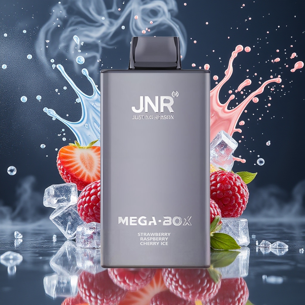 JNR Mega Box 25000 Puffs Disposable Vape Grossister Sverige - 30ml E-liquid 850mAh Batteri Type-C Laddning