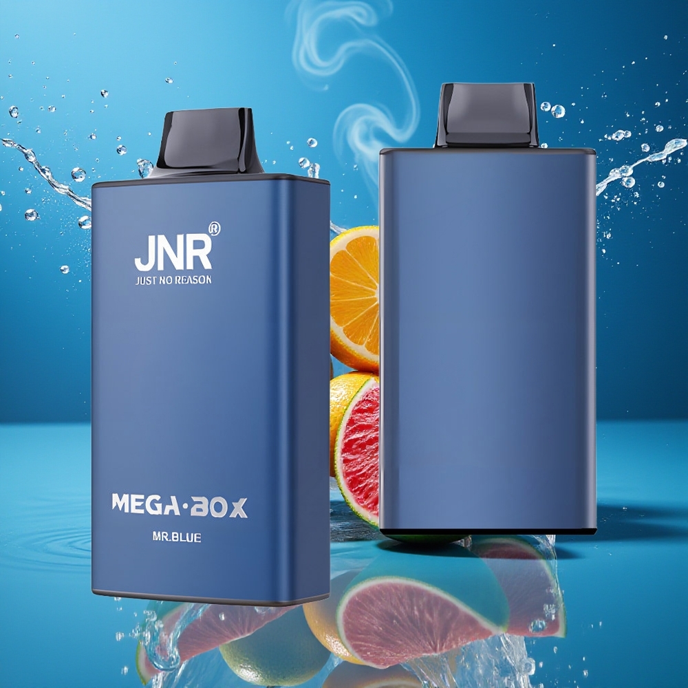 JNR Mega Box 25000 Puffs Grossister Sverige – 30ml E-liquid 850mAh Batteri Dual Mesh Coil Type-C Laddning 2 Nikotin
