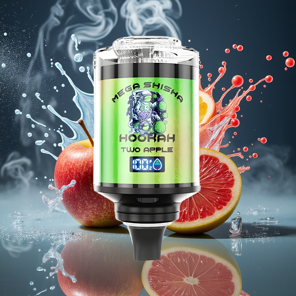 JNR Mega Shisha Hookah Desktop – Grossister Sverige – 100000 puffar 60ml e-Liquid 2200mAh Typ-C-laddning