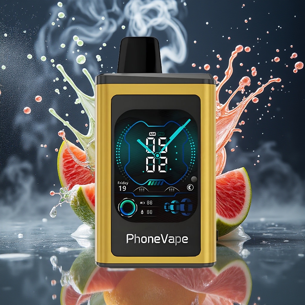 JNR PhoneVape 30000 puff Disposable Vape grossister Sverige – 850mAh Type-C Laddningsbar Turbo Mode Justerbar Luftflöde Appstyrd 2/5 Nikotinstyrka