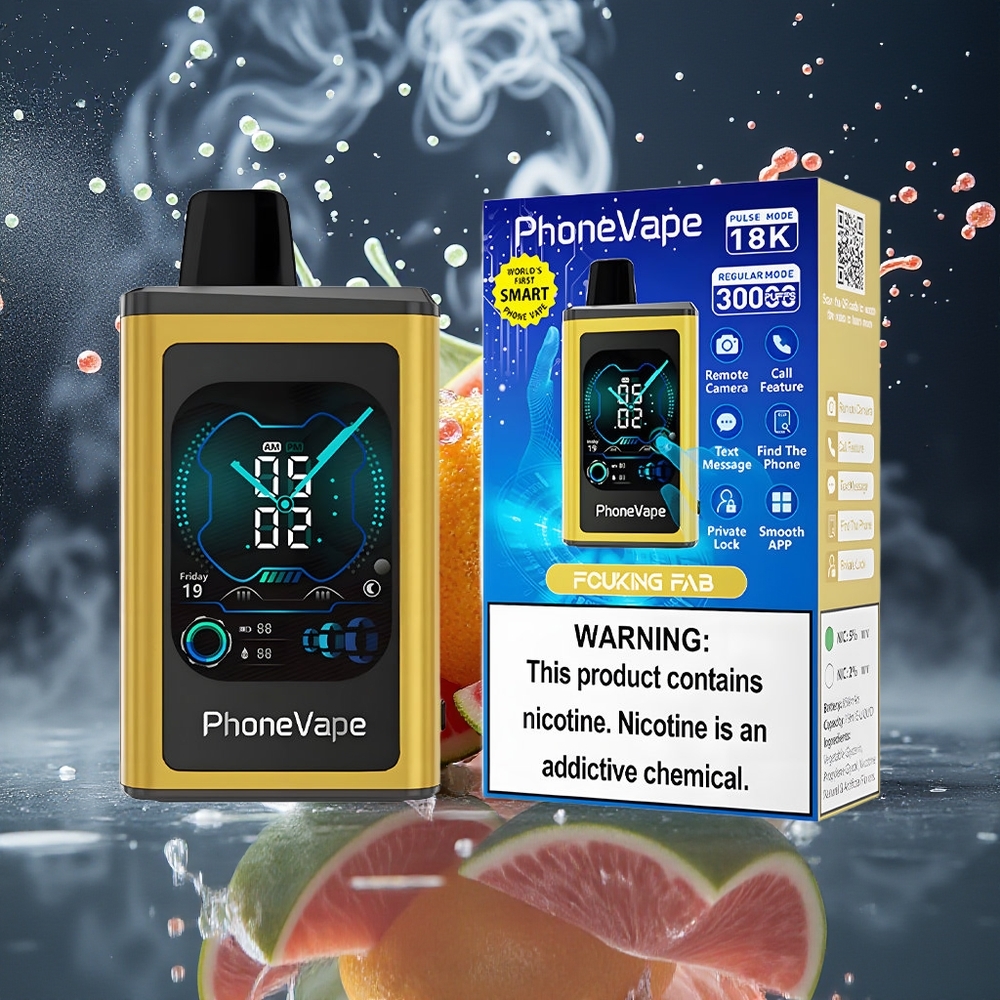 JNR PhoneVape 30000 puff Disposable Vape grossister Sverige – 850mAh Type-C Laddningsbar Turbo Mode Justerbar Luftflöde Appstyrd 2/5 Nikotinstyrka