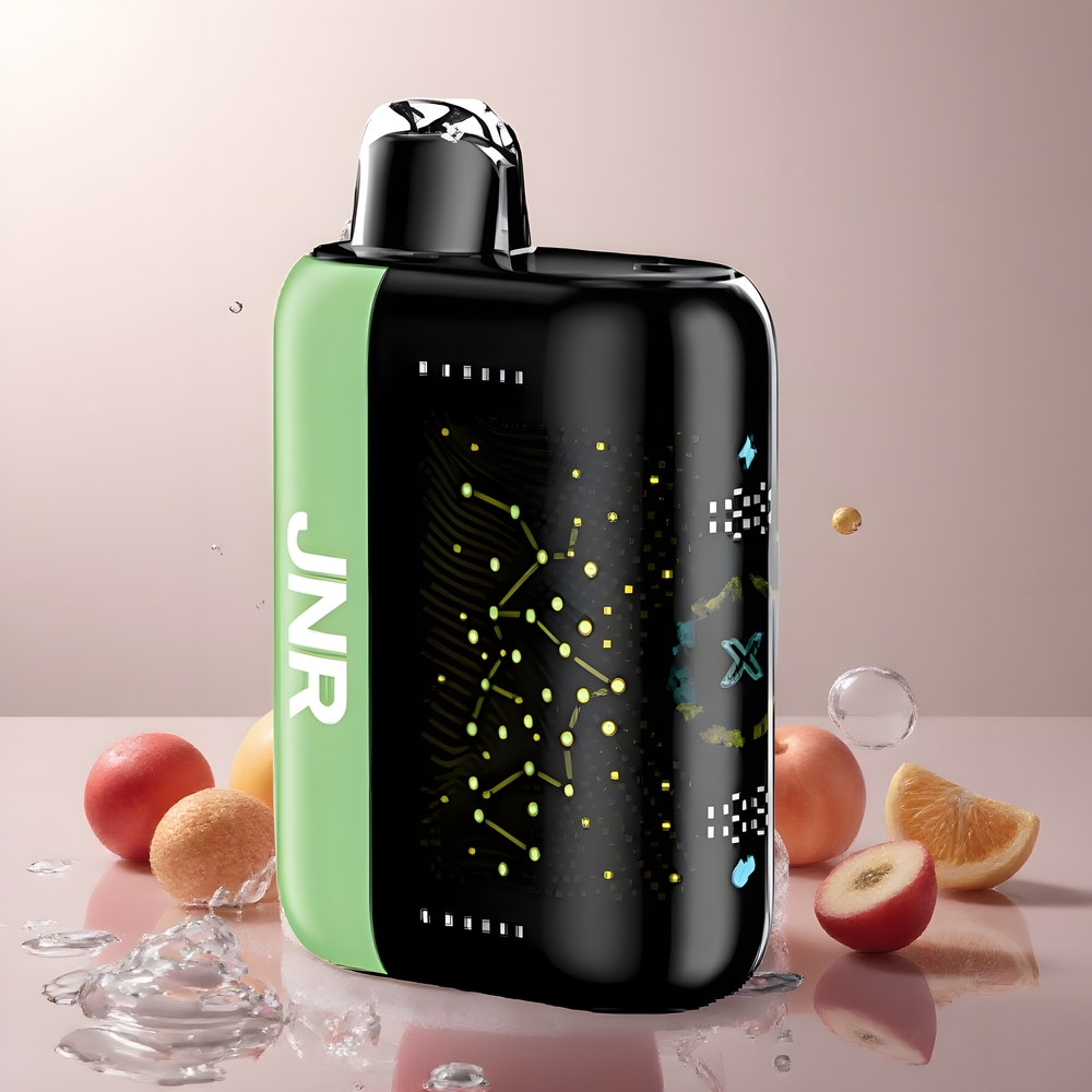 JNR Plus-X 26000 Puffs 28ml 2 Dual Mesh Coil Type-C Quick Charge 3D Curved Screen grossister Sverige