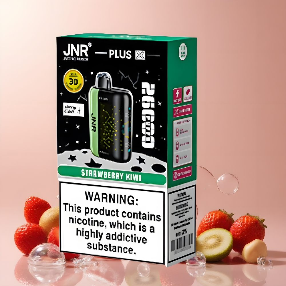 JNR Plus-X 26000 Puffs Grossister Sverige - 850 mAh 28ml 2 Nikotin Dual Mesh Coil Type-C Laddning