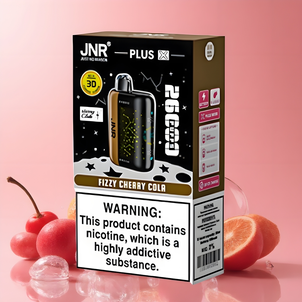 JNR Plus-X 26000 Puffs Grossister Sverige – 850 mAh Batteri 28ml E-vätska 2 Nikotin Dual Mesh Coil Type-C Snabbladdning