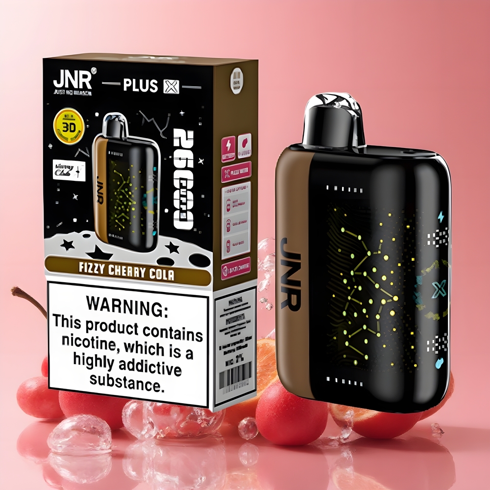 JNR Plus-X 26000 Puffs Grossister Sverige – 850 mAh Batteri 28ml E-vätska 2 Nikotin Dual Mesh Coil Type-C Snabbladdning